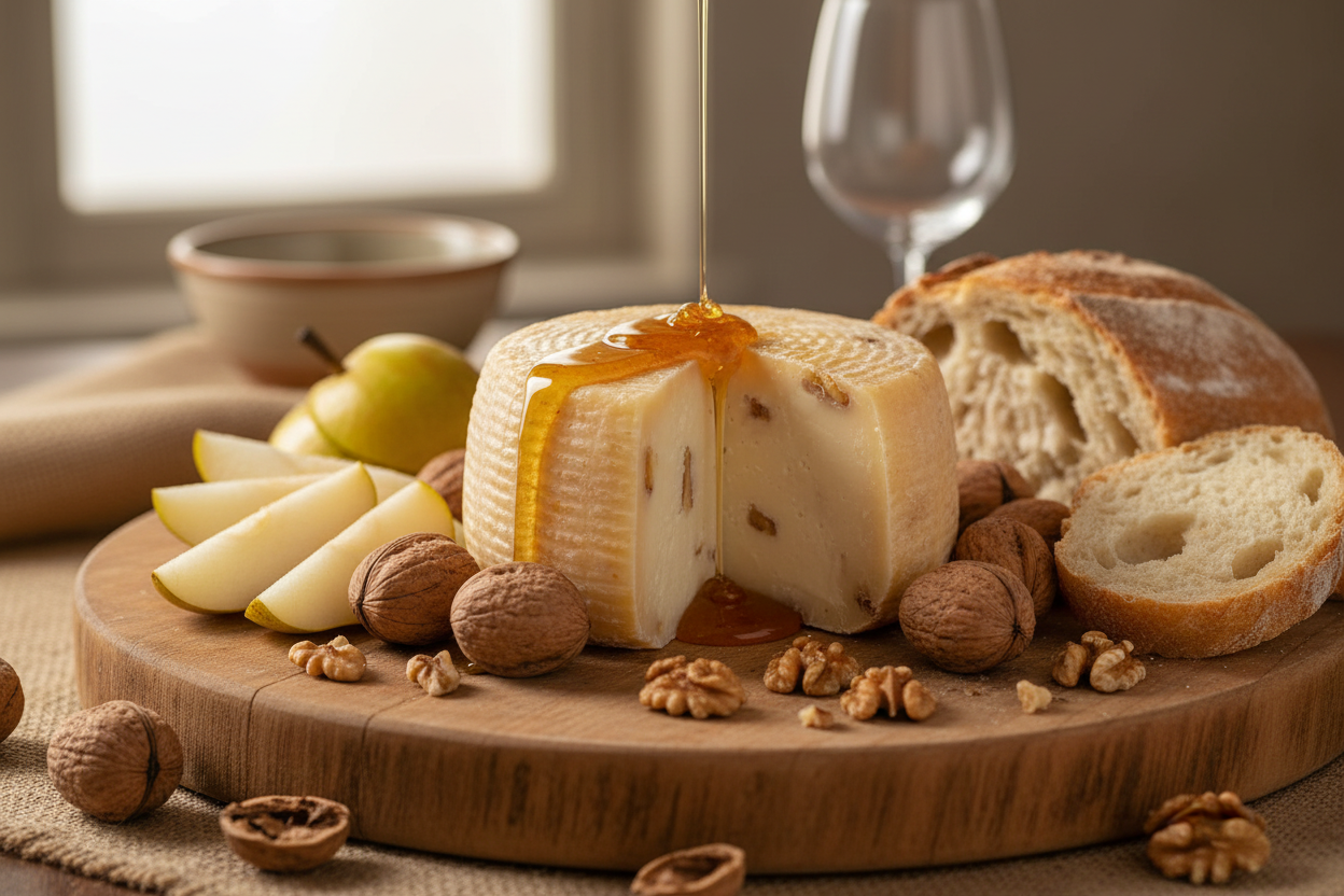 Caprinoce Caprino con Noci - Caseificio Agricolo Forciniti (Calabria)