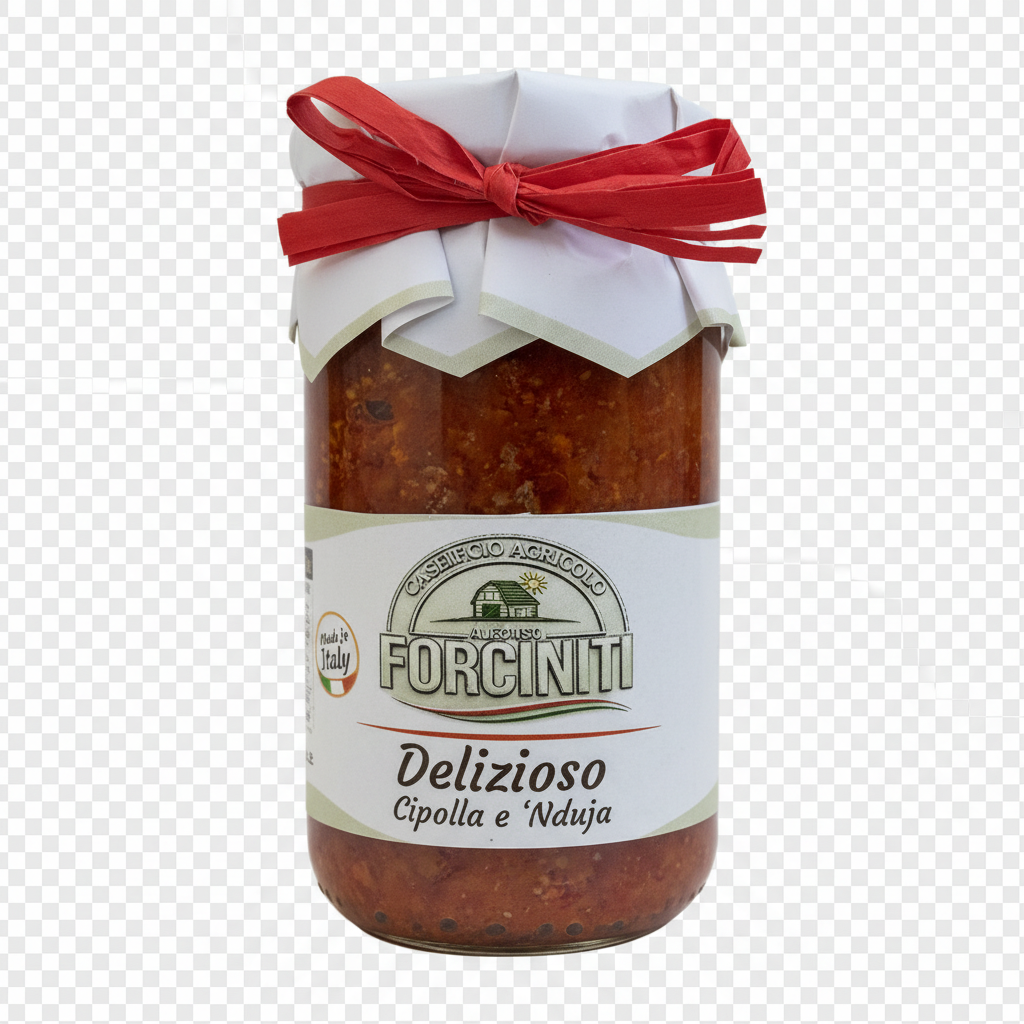Delizioso Cipolla e 'Nduja Forciniti 200g