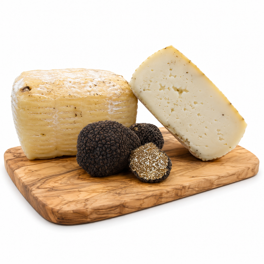 Il Tartufino di Capra - Formaggio di Capra al Tartufo Nero del Pollino