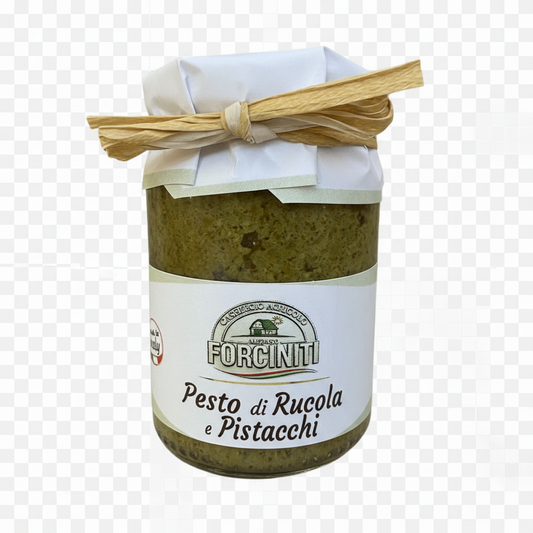 Pesto di Rucola e Pistacchi Artigianale Forciniti 95g