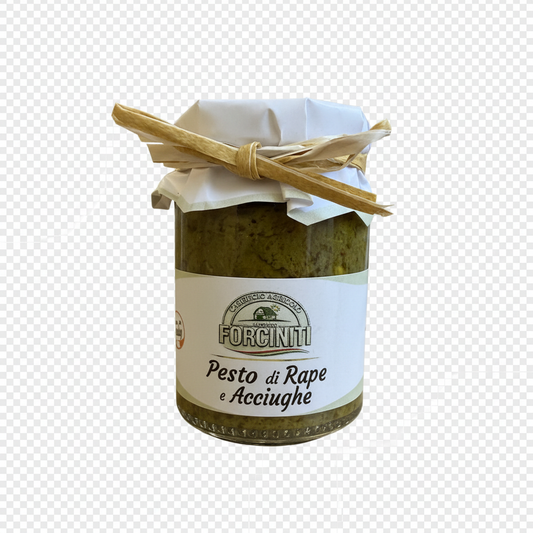Pesto di Rape e Acciughe Artigianale Forciniti 90g