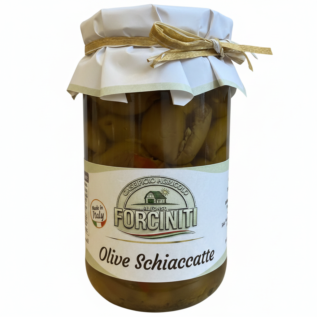 Olive Schiacciate Artigianali Forciniti 270g