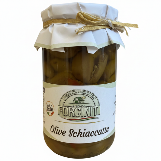 Olive Schiacciate Artigianali Forciniti 270g