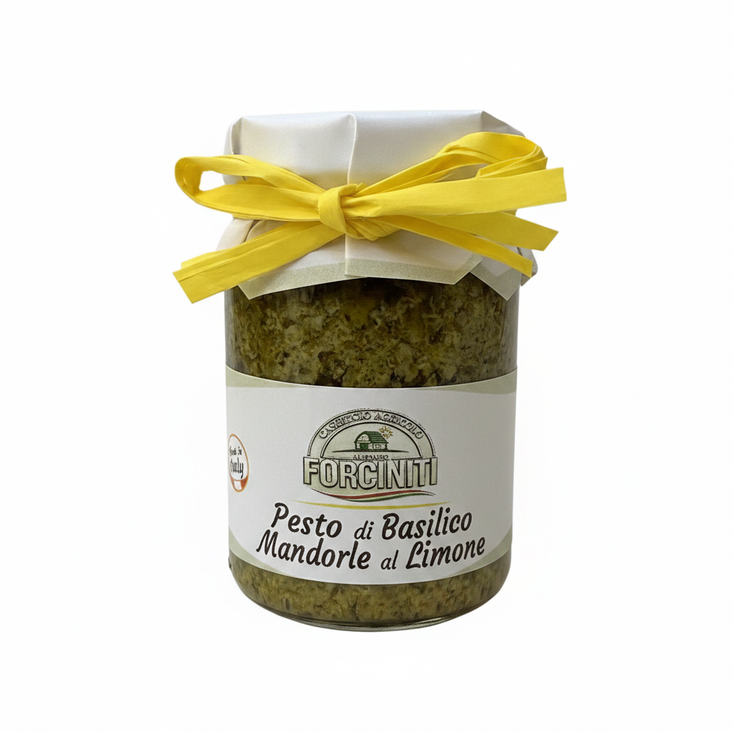 Pesto di Basilico Mandorle al Limone Forciniti 95g